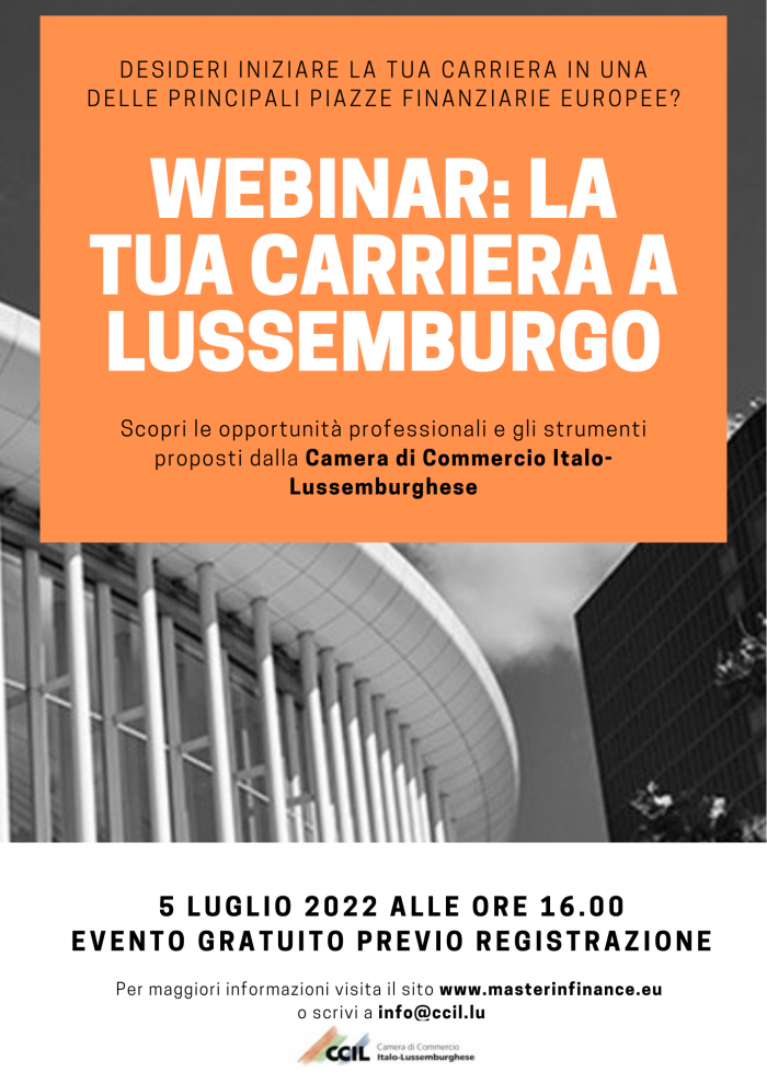 locandina webinar Lussemburgo